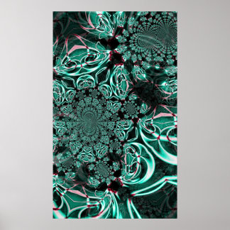 Shades of Green Poster