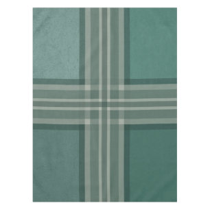 Shades of green tablecloth