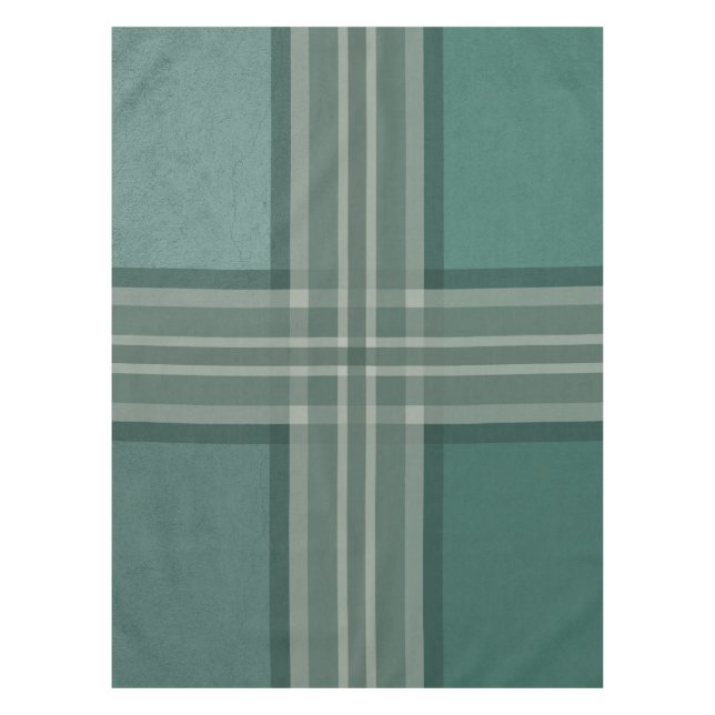 Shades of green tablecloth (Front)