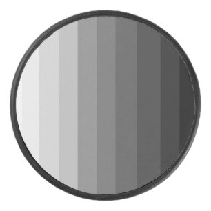 Shades of Grey Hockey Puck
