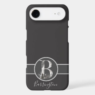 Shades of Grey, Personalized Monogram B