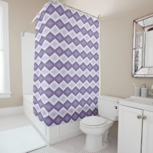 Shades of lavender diamond pattern