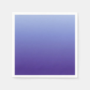 Shades of Periwinkle Violet to Blue Napkin