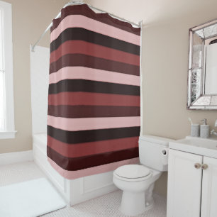 Shades of Pink and Burgundy Striped