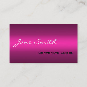 Shades of Pink Standard Business Cards
