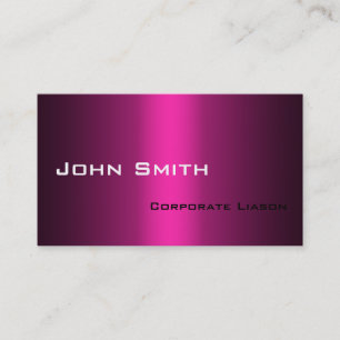 Shades of Pink Standard Business Cards