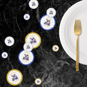 Shades of Purple: A Blue-Violet Birthday Bash Confetti