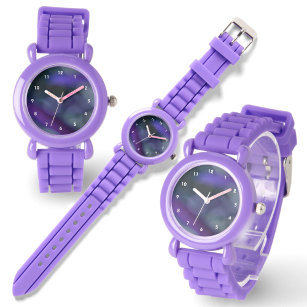 Shades of Purple Abstract Watch