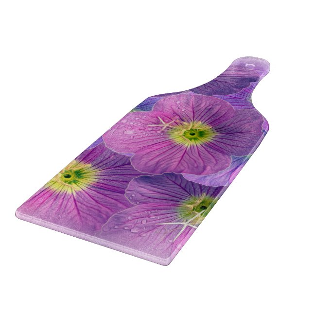 Shades of purple cutting board (Corner)