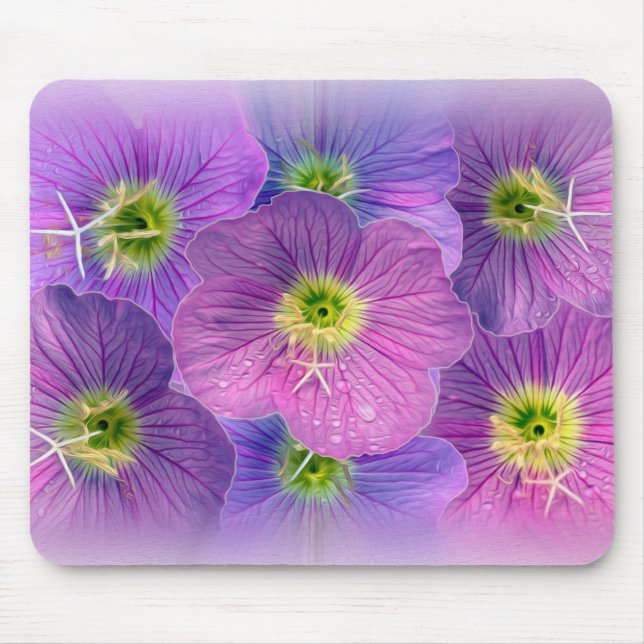 Shades of purple mouse pad (Front)