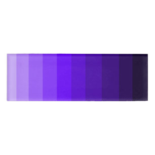 Shades of Purple Name Tag