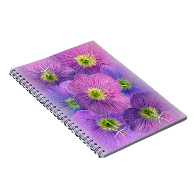 Shades of purple notebook (Right Side)