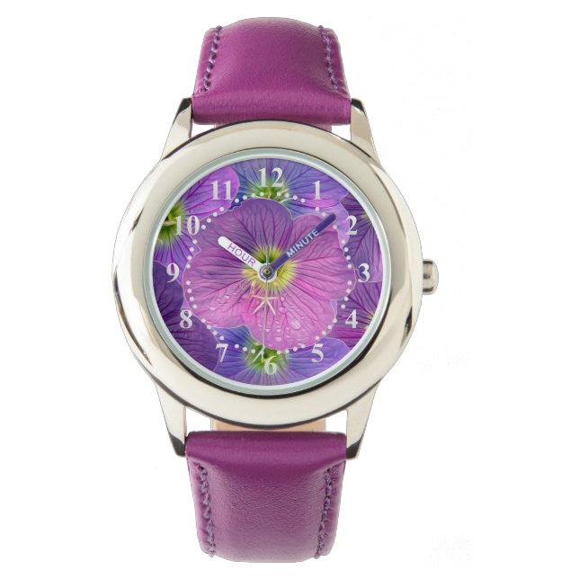 Shades of purple watch (Front)