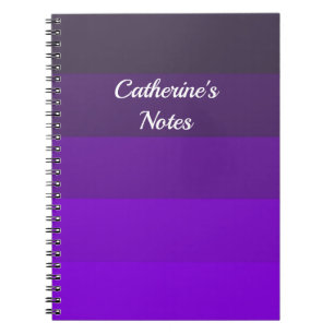 Shades of Purples Notebook