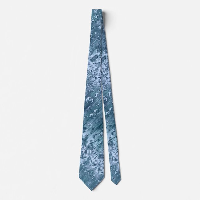 Shades of Steel Blue Tie (Front)