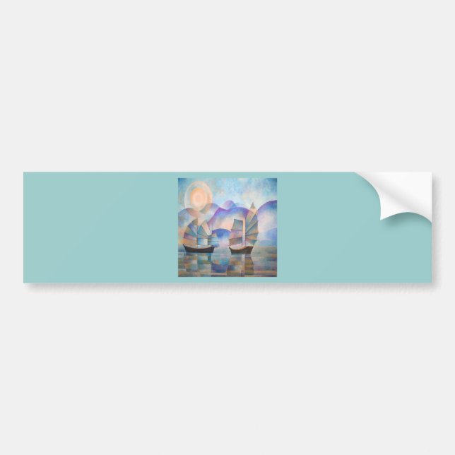 Shades of Tranquillity Bumper Sticker (Front)