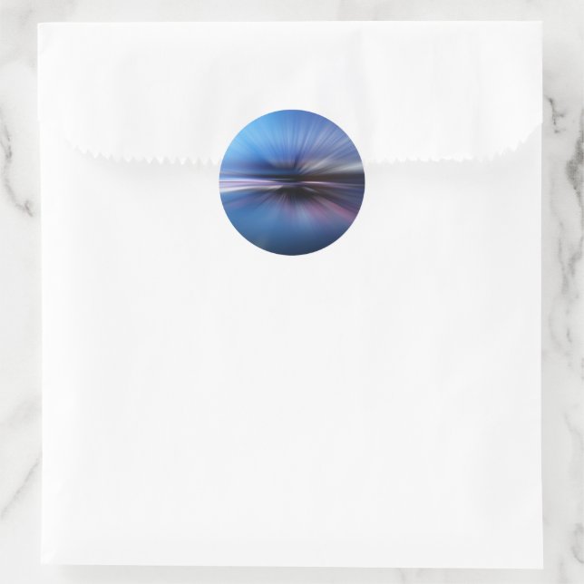 Shades of Twilight Classic Round Sticker (Bag)