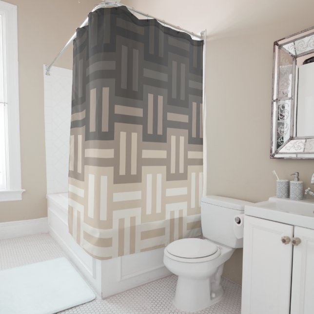 Shades of warm Neutrals quilt pattern (In Situ)