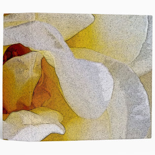 shades of white to yellow binder