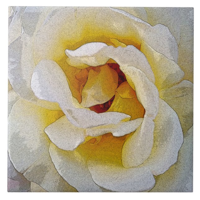 shades of white to yellow tile (Front)