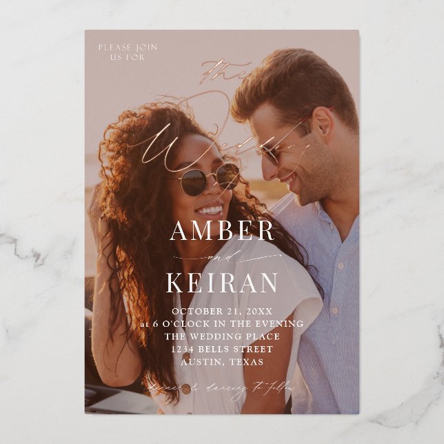 Shades- Sun Kissed Photo Wedding (Front)