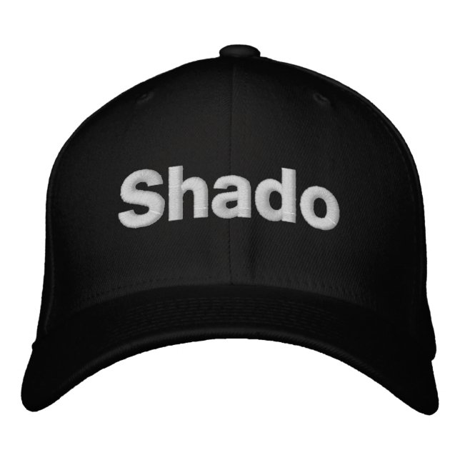Shado Embroidered Hat (Front)