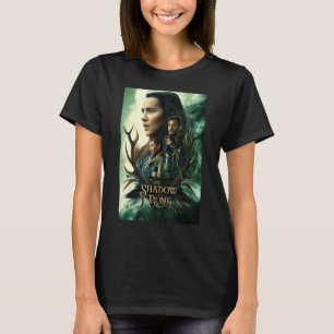 Shadow And Bone Antler Group Poster T-Shirt