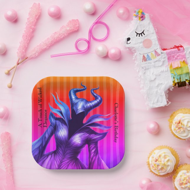 Shadow Ball Dark Fantasy Party | green Paper Cup Plate (Party)