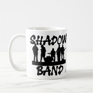 Shadow Band Fun Music Humour Slogan Coffee Mug