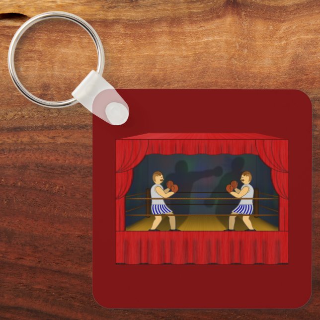 Shadow Box-ing -  Keychain (Front)