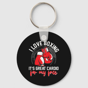 Shadow Boxing Punching Kickboxing G Gloves Boxer F Keychain