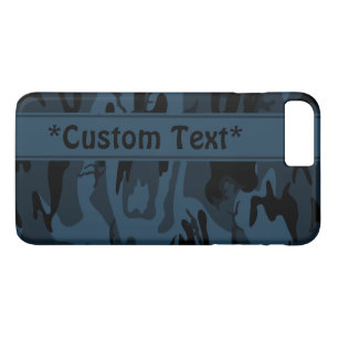 Shadow Camo w/ Custom Text iPhone 8 Plus/7 Plus Case