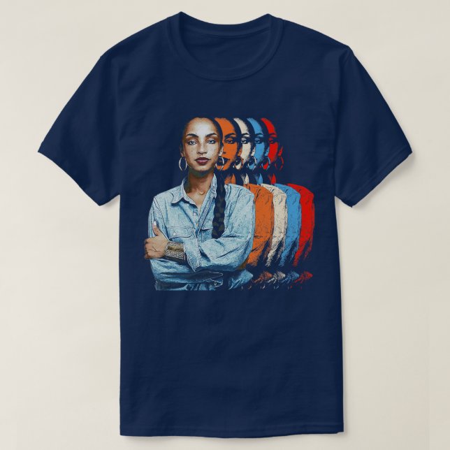 Shadow Classic Retro Sade TShirt (Design devant)