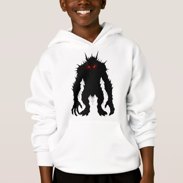 Shadow Demon Monster Red Eyes Horror gift (Front)