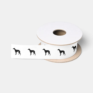 Shadow Dogs - Whippet Standing Satin Ribbon