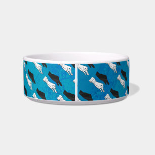 Shadow Duck on Blue Bowl