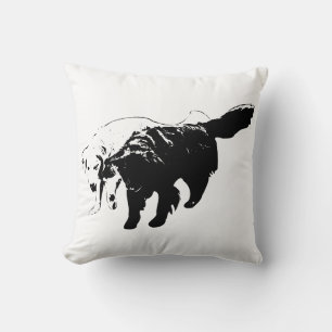 Shadow & Ember Patrol Throw Pillow