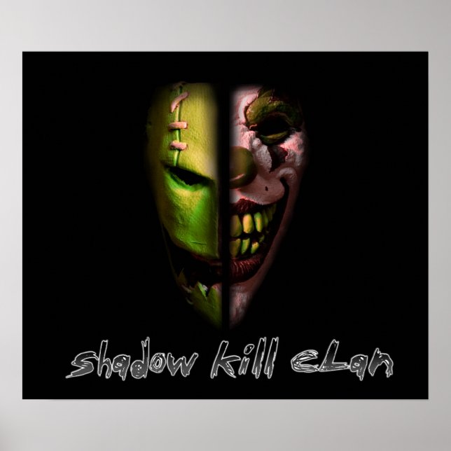 Shadow Kill Clan Mask Poster (Front)