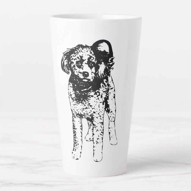 Shadow Morning Peace Latte Mug (Front)