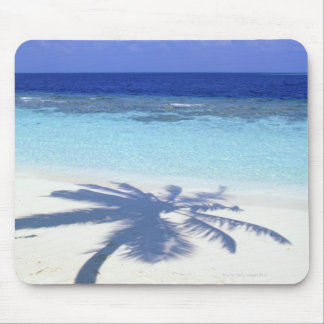 Shadow of Palm Tree Mouse Pad