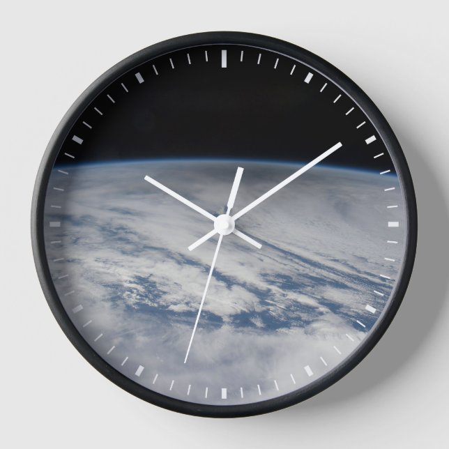 Shadow Of The Moon Cast On The Northern Pacific. 2 Clock (Front)