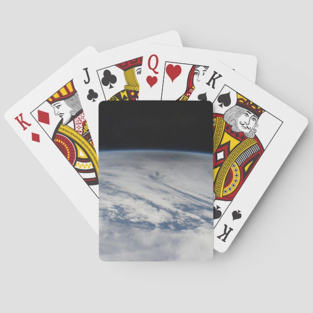 Shadow Of The Moon Cast On The Northern Pacific. 2 Playing Cards (Back)