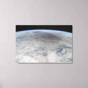 Shadow Of The Moon Cast On The Northern Pacific. Canvas Print