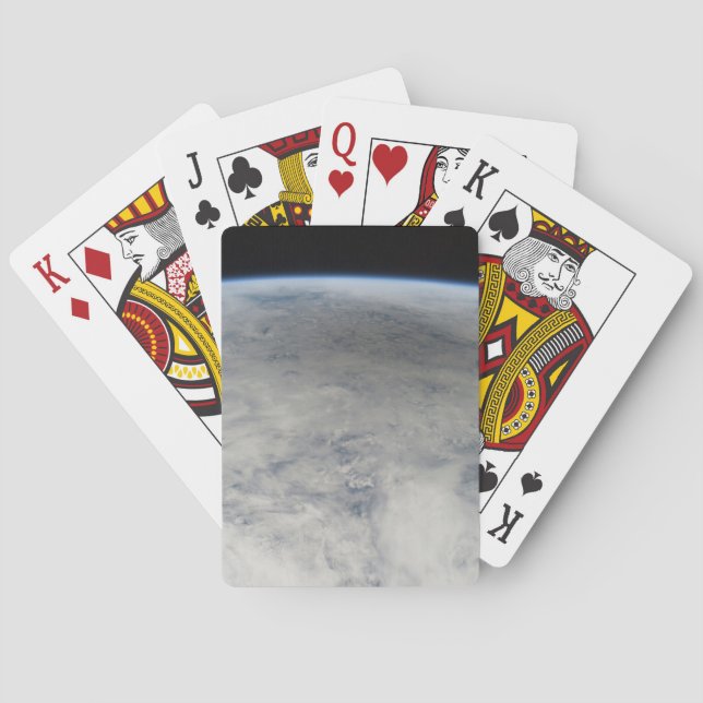 Shadow Of The Moon Cast On The Northern Pacific. Playing Cards (Back)