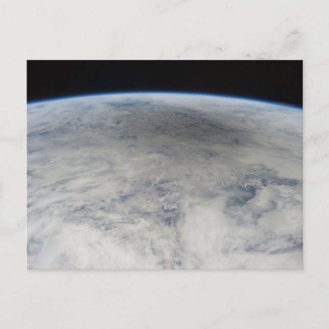 Shadow Of The Moon Cast On The Northern Pacific. Postcard (Front)