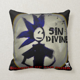 SHADOW OF THE PUNK THROW PILLOW