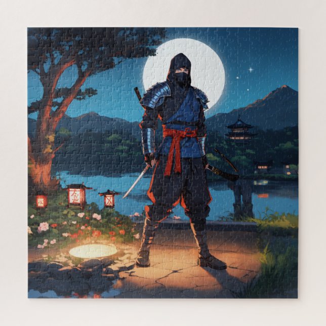 Shadow of the Shinobi: Midnight Moon Ninja Quest  Jigsaw Puzzle (Vertical)