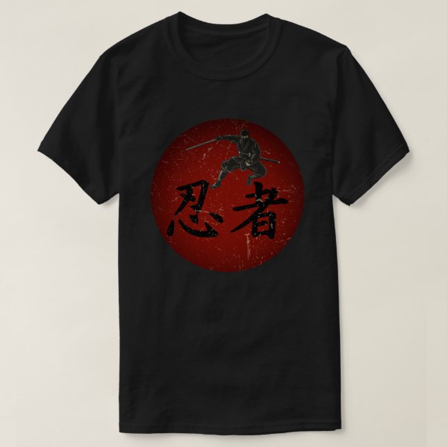 Shadow of the Shinobi T-Shirt (Design Front)