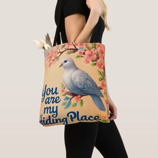 Shadow of Your Wings Tote Bag (Close Up)