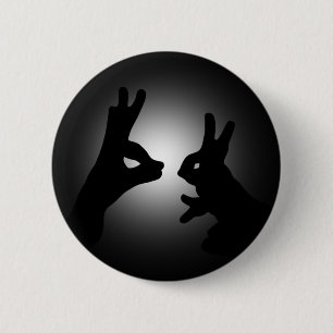 Shadow Puppets 2 Inch Round Button